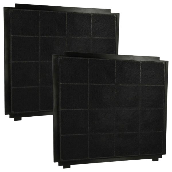 2x Filtro de Carvão Ativado de Substituição para Coifas Blaupunkt e Airforce (5Z9110X1, AFCFCA329)