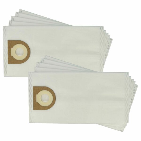 Pack de 10 Sacos para Aspirador Cleancraft 7010251 - Microfibra vhbw