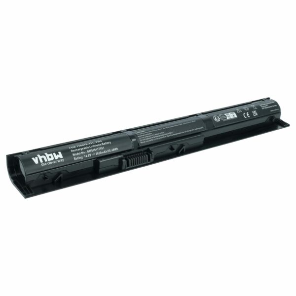 Bateria para Portátil vhbw Compatível com HP 756744-001, 756478-421, 756478-541, 756479-421 - 2600 mAh 14.4 V Li-Ion