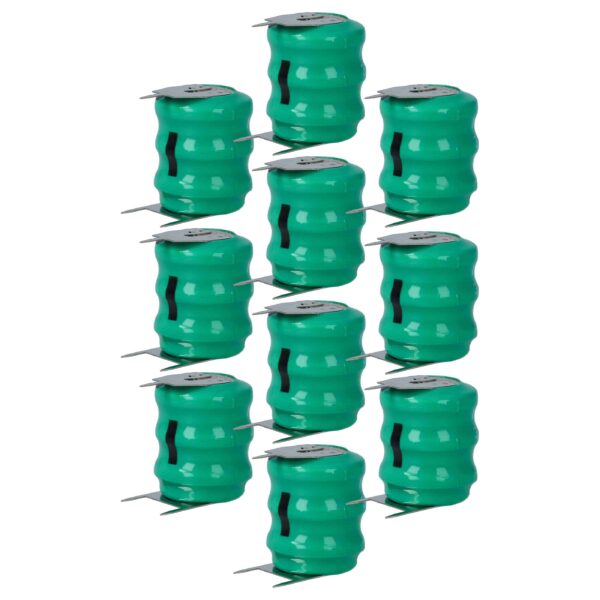 Bateria de Célula Tipo 3/V80H com 3 Pinos 80 mAh 3.6V NiMH - Pack 10 Unidades