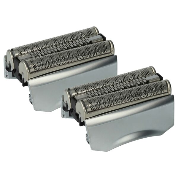 2x Cabeças de Barbear de Substituição Braun 70B, 70S - vhbw, Prateado