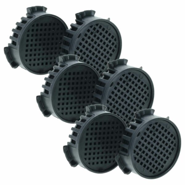 Pack de 6 Filtros de Carvão Ativado vhbw para Frigorífico Liebherr (Substitui WF091)