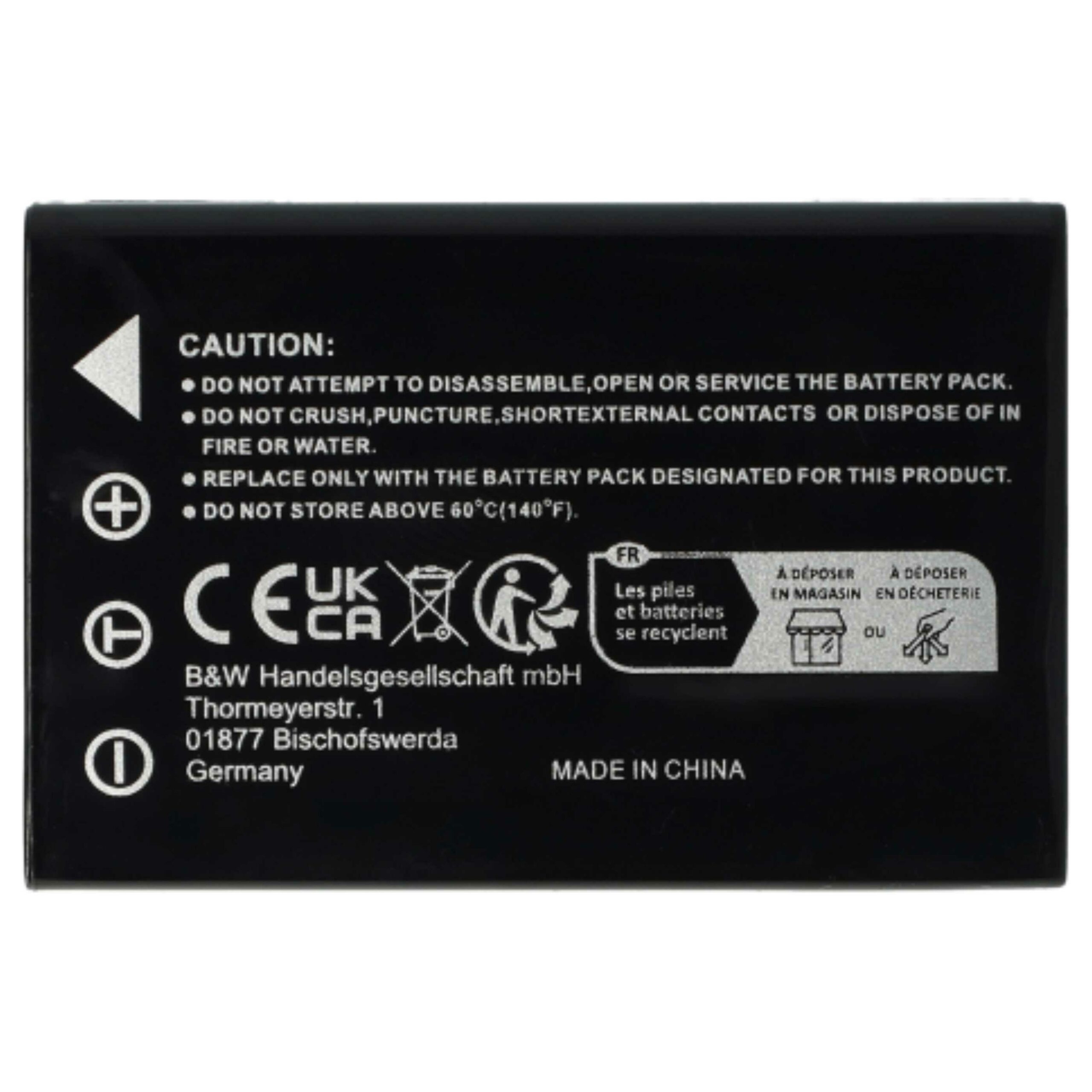 Pack de 3 Baterias EXTENSILO para Aiptek ZPT-PM18 - 1800mAh, 3.7V, Li-Ion - Image 4