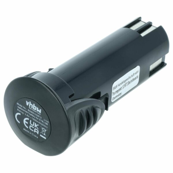 Bateria vhbw compatível com Panasonic EZ9L10, EY9L10B - 1500 mAh, 3.6 V, Li-Ion