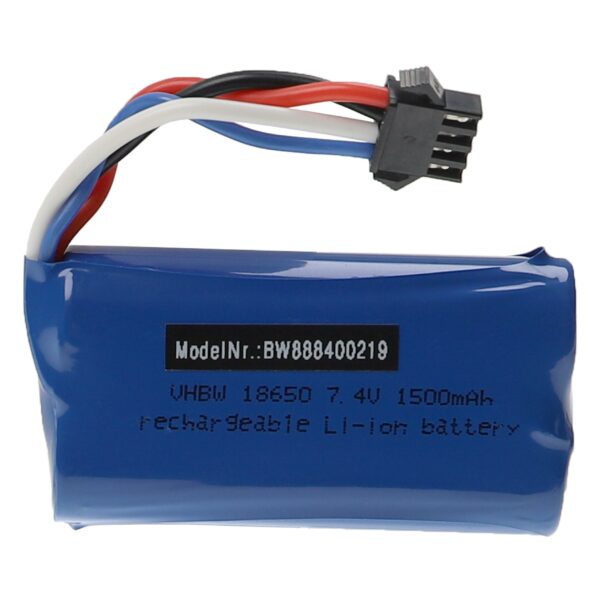 Bateria vhbw para UDI, Huanqi - 1500 mAh 7.4 V Li-Ion