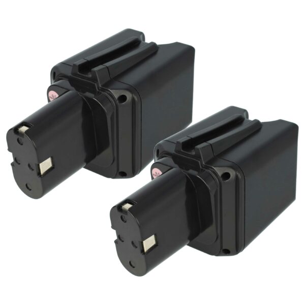 2x Bateria vhbw para Bosch 2607300002 – 9.6V, 1500 mAh, NiMH para Ferramentas Elétricas