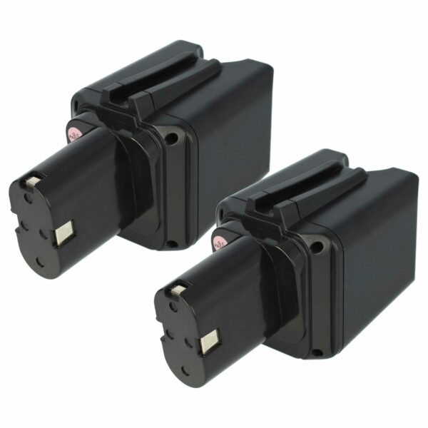 2x Bateria vhbw para Bosch 2607300002 – 9.6V, 1500 mAh, NiMH para Ferramentas Elétricas
