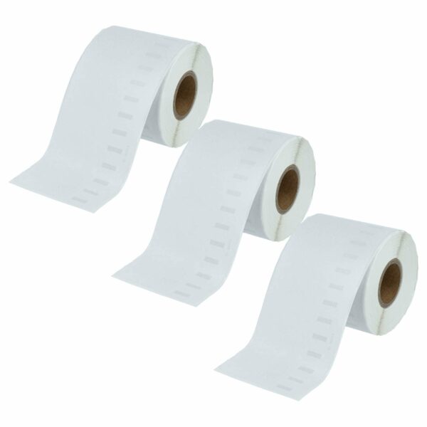 Pack 3x Rolos de Etiquetas vhbw compatível com Dymo 99019 - 59 mm x 190 mm