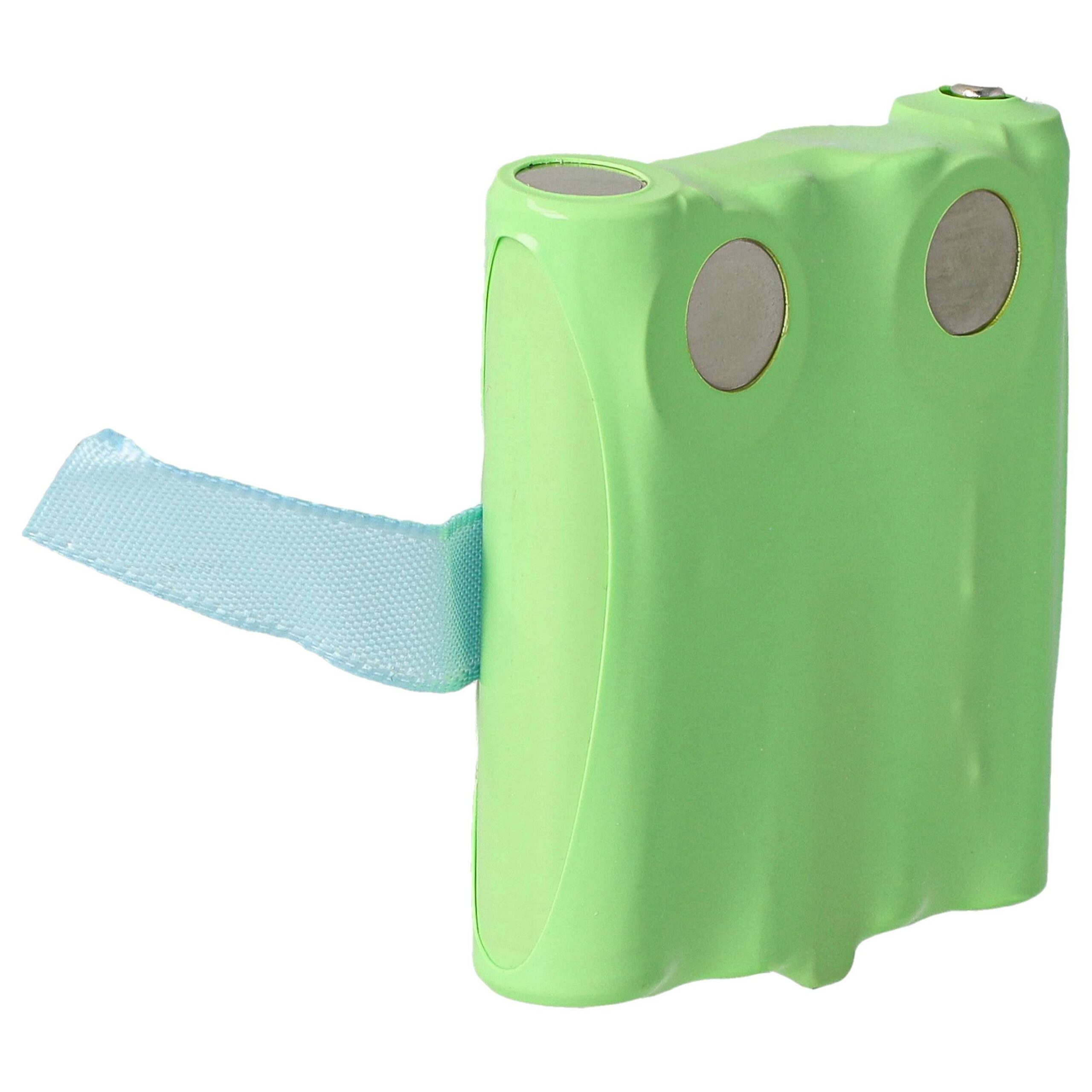 Bateria 10x para Rádio Midland KEBT072A - 700 mAh 4.8 V NiMH vhbw - Image 2