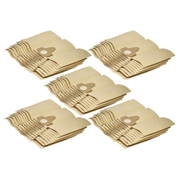 Pack de 50 Sacos para Aspirador Einhell 23.421.60 vhbw - Papel