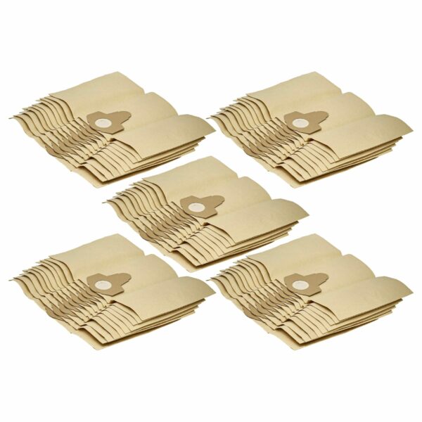 Pack de 50 Sacos para Aspirador Einhell 23.421.60 vhbw - Papel