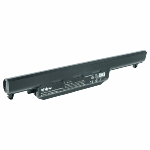 Bateria para Notebook Asus compatível com A33-K55, A32-K55, A41-K55 - 4400 mAh 11.1 V Li-Ion, preta
