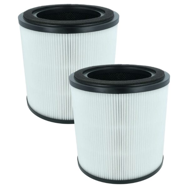 2x Filtro vhbw HEPA + Carvão Ativo para Purificador de Ar Bosch AIR 2000