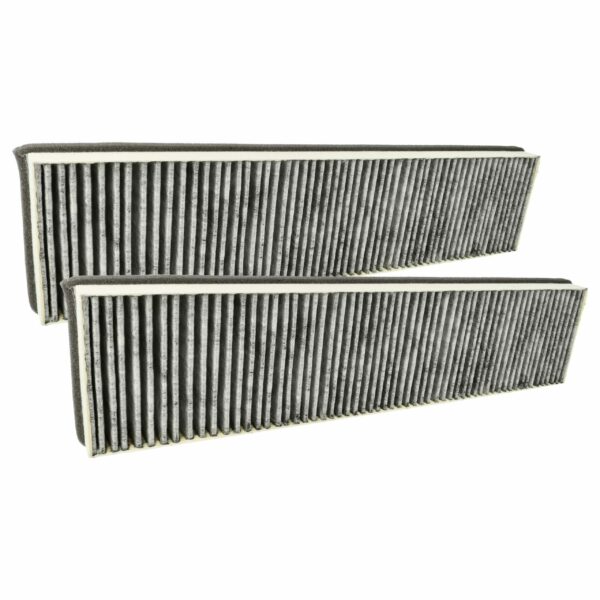 2x Filtro de Carvão Ativado Substituição para Miele DKF 13-P (4002516429142)