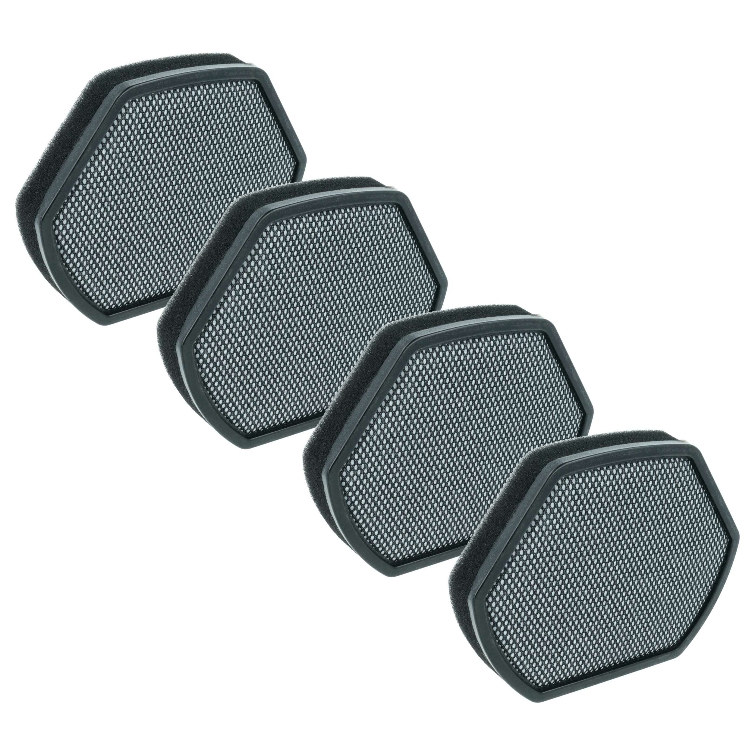 Kit 4x Filtros de Espuma vhbw para Aspiradores Bosch (Substitui 12012937)