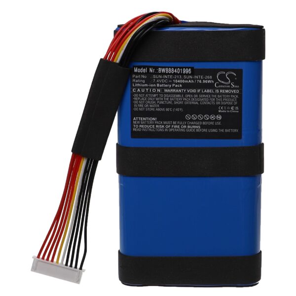 Bateria vhbw Li-Ion 10400 mAh para JBL Boombox 2, Boombox 3