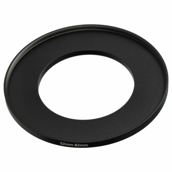 Anel Adaptador Step-Up vhbw 52mm para 82mm para Objetivas de Câmara Fotográfica
