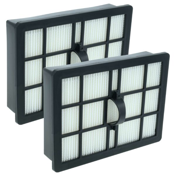 2x Filtro de Substituição para Aspirador Grundig VCF56 (759551359600) - vhbw