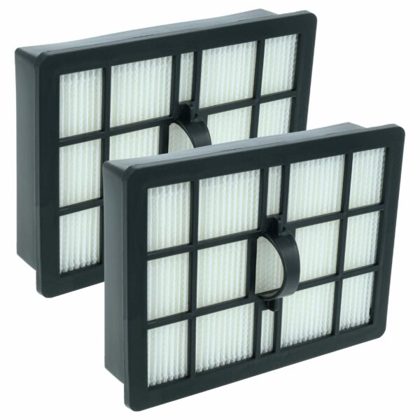 2x Filtro de Substituição para Aspirador Grundig VCF56 (759551359600) - vhbw