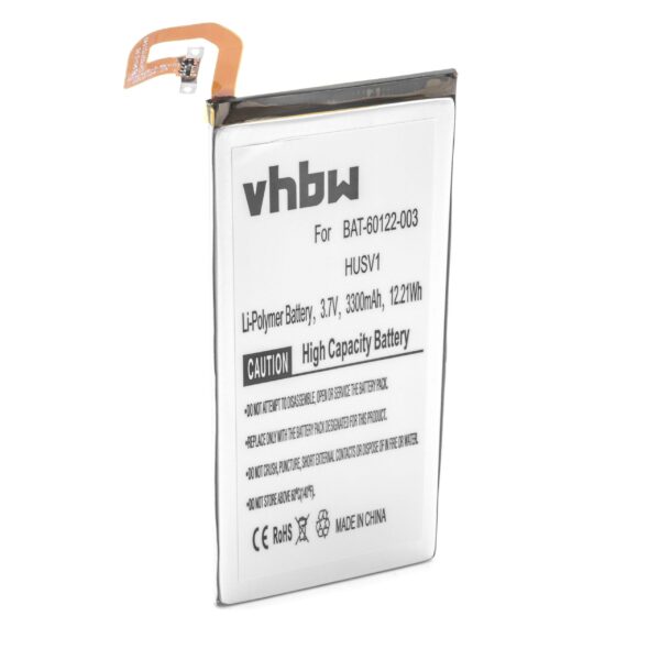 Bateria para Telemóvel vhbw substitui BlackBerry BAT-60122-003, HUSV1 - 3300 mAh 12 V Li-polímero
