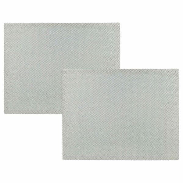 2x Filtro de Gordura Metal Longa Duração vhbw substitui Whirlpool 481948048357