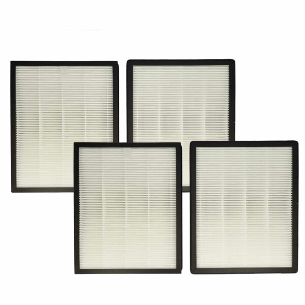 Jogo de 4 Filtros HEPA vhbw compatíveis com Philips FY5185/30, FY5182/30