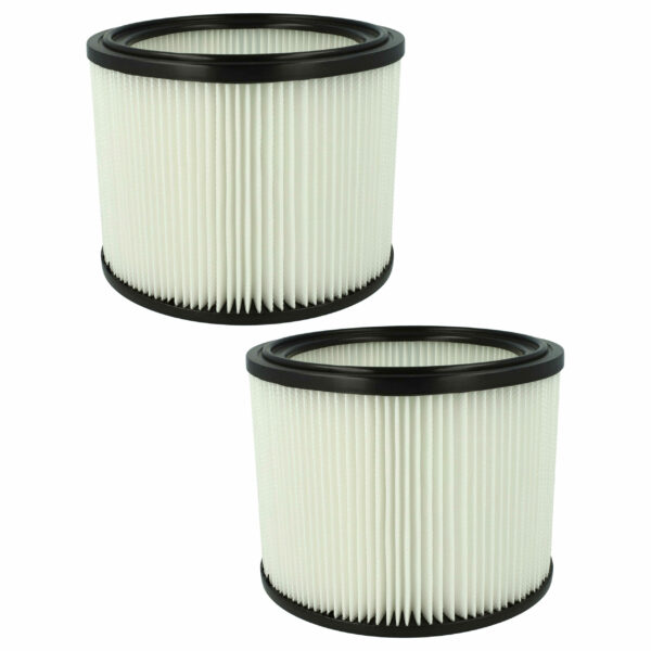 2x Filtro de Substituição vhbw Compatível com Berner 94314 para Aspirador Berner