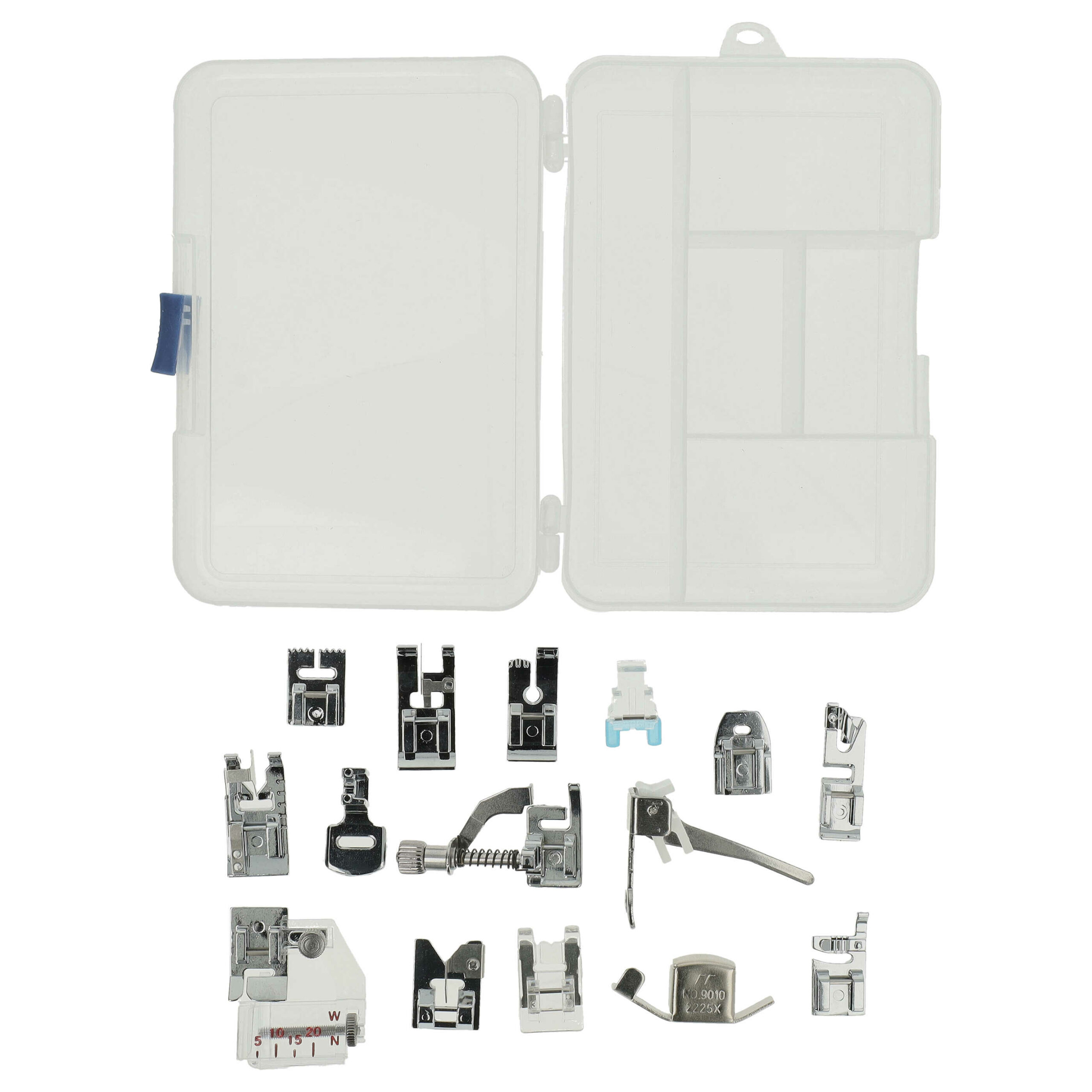 Conjunto de 15 Pés para Máquina de Costura com Pé Baixo - Caixa de Plástico Incluída - Image 2