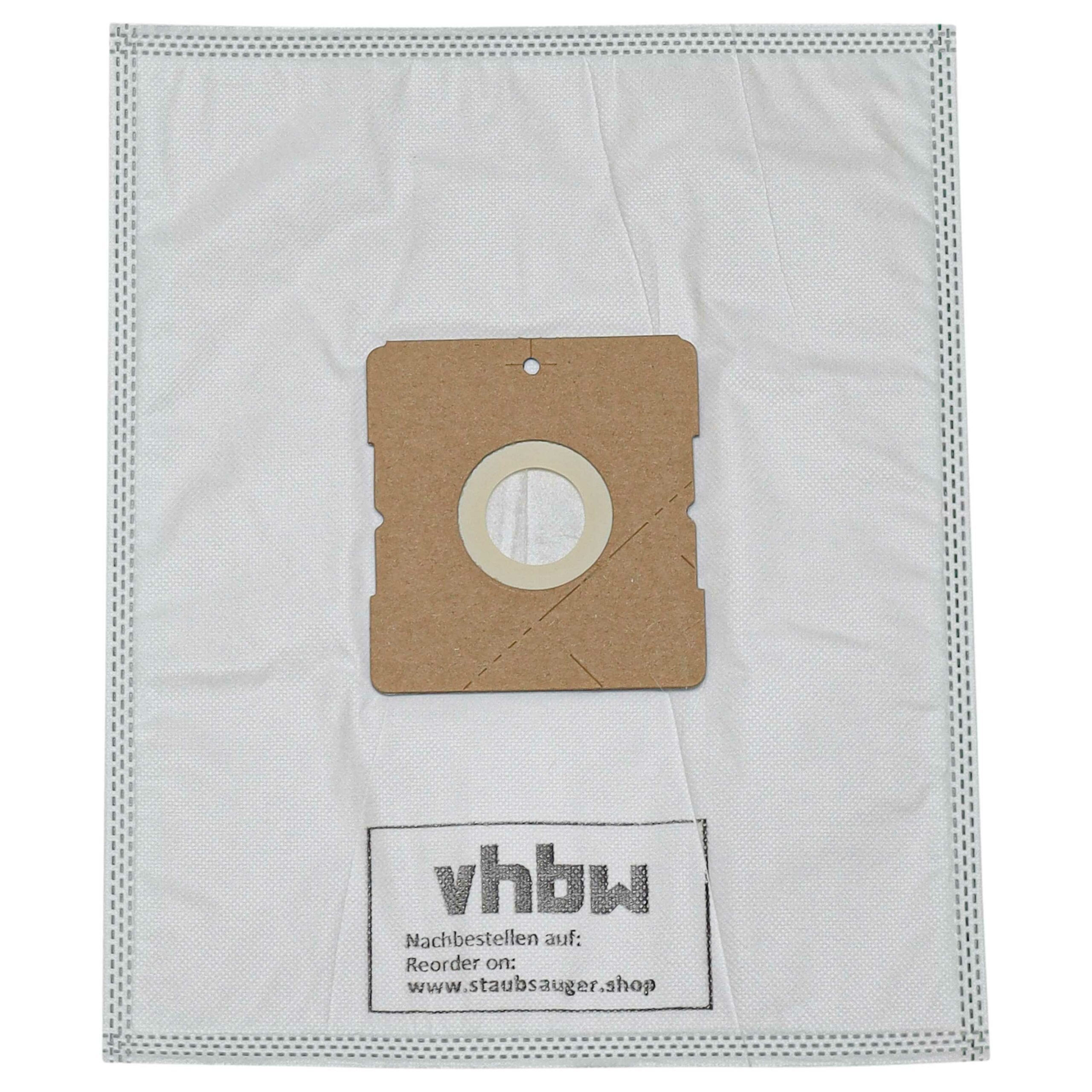 Pack 5 Sacos de Aspirador vhbw Microfibra - Compatível Dirt Devil 7060001 e Satrap - Image 3