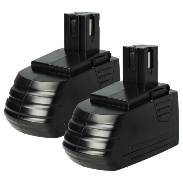 2x Bateria compatível Hilti SFB126A, SFB126, SFB121 - 3000 mAh, 12 V, NiMH