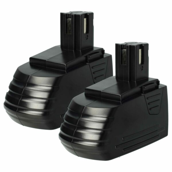 2x Bateria compatível Hilti SFB126A, SFB126, SFB121 - 3000 mAh, 12 V, NiMH