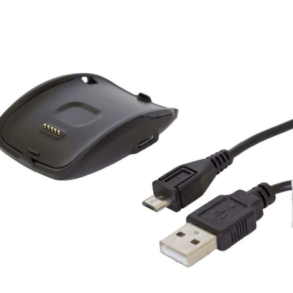 Estação de Carregamento vhbw para Samsung Gear S SM-R750 - 100 cm com Cabo Micro USB