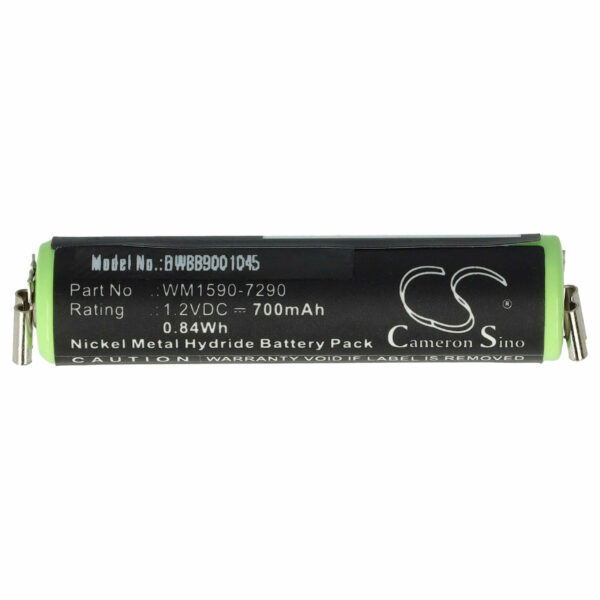 Bateria para Aparelho de Barbear Wella WM1590-7290 - 700 mAh 1.2 V NiMH vhbw