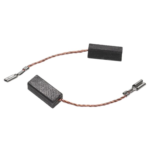 2x Escovas de Carvão vhbw Substituição para Black & Decker 323660-00, 320876 - 6 x 8 x 18 mm