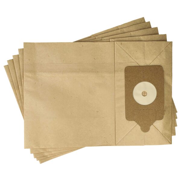 5x Sacos para Aspirador vhbw em Papel para Numatic Henry, Hetty, James (NVM-1C/2)