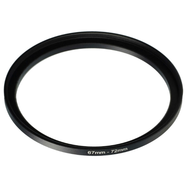 Adaptador de Aumento de Diâmetro 67 mm para 72 mm vhbw para Objetivas de Câmara
