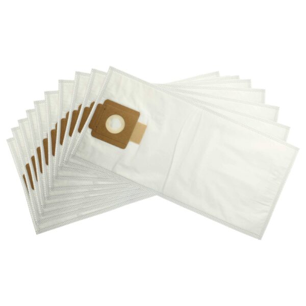 Pack 10 Sacos para Aspirador Kärcher vhbw - Microfleece 6.904-084.0, 6.904-333.0