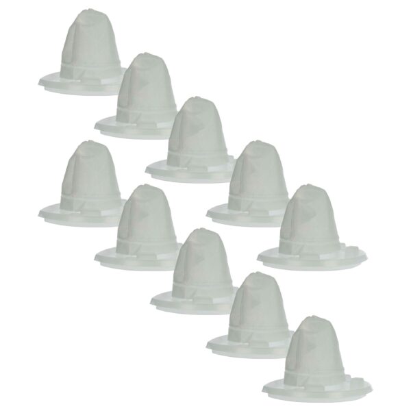10x Filtro de pó fino vhbw para aspirador Black & Decker (substitui 90568496, VF110)