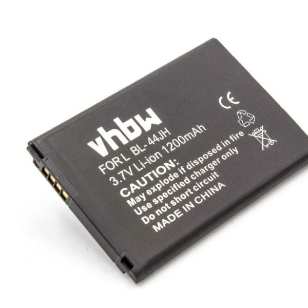 Bateria para Telemóvel LG EAC61878801, EAC61839006, EAC61839001, BL-44JH - 1200 mAh 3.7 V Li-Ion vhbw