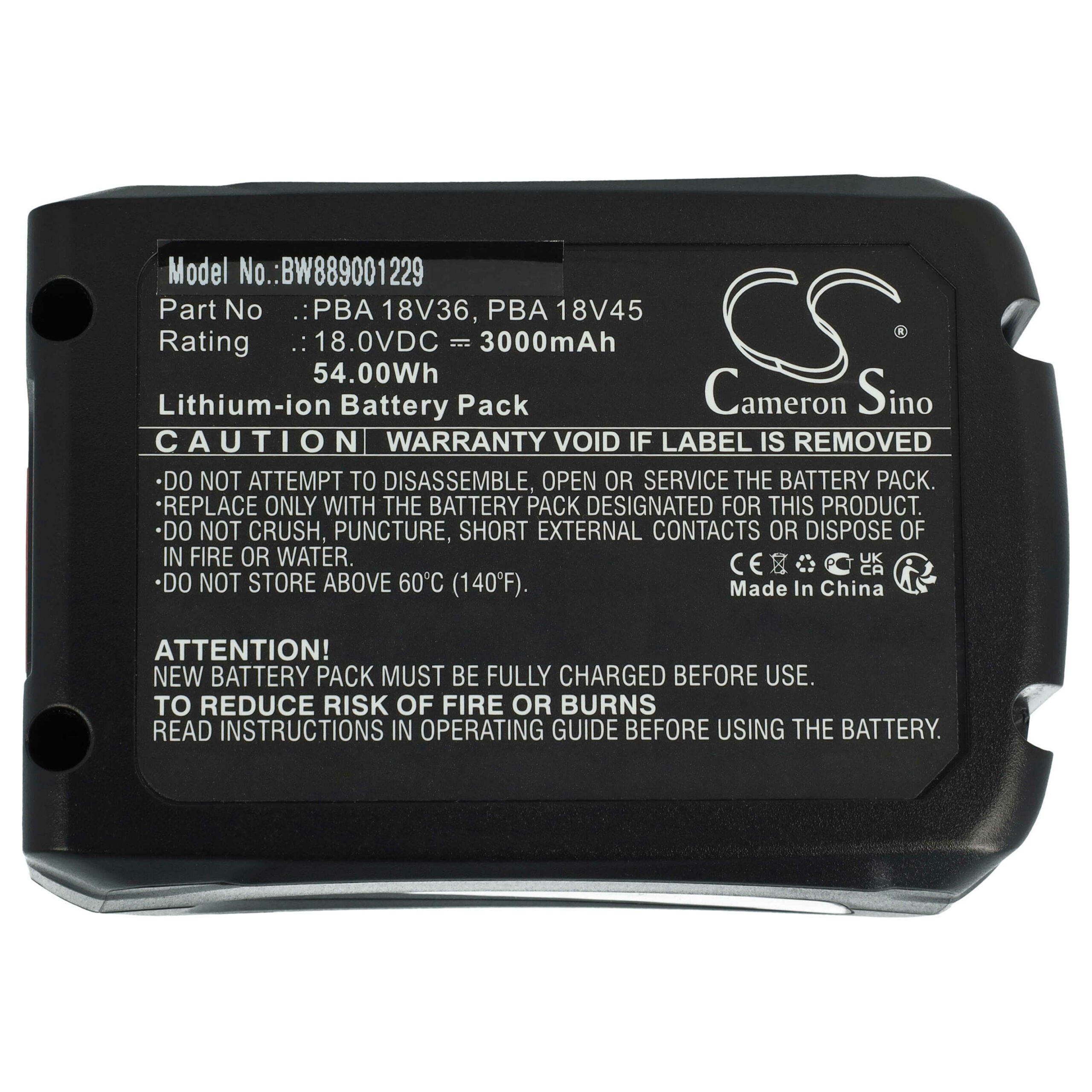 Bateria vhbw 18V 3Ah Li-Ion para cortadores de relva Gardena (14902-2, 14905-20, 14902-20, 14903-20, 14903, 14906-20, 14907-20) - Image 3