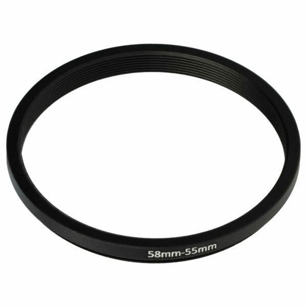 Anel Adaptador Step-Down 58 mm para 55 mm - vhbw