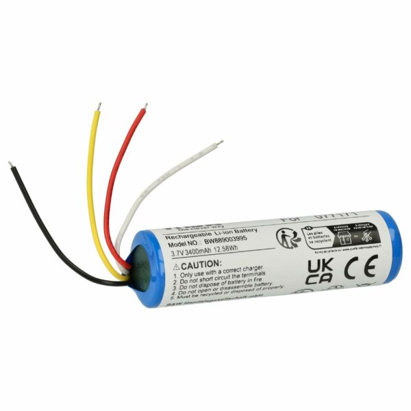 Bateria vhbw para Bose SoundLink Micro - Li-Ion 3400 mAh (substitui Bose 077171)