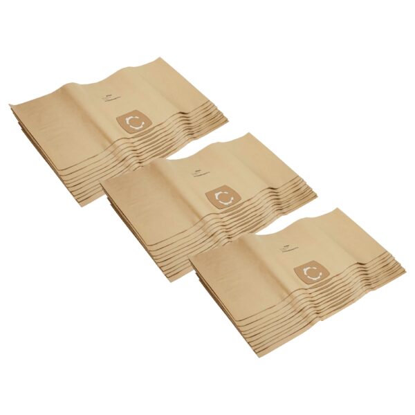 Pack 30x Sacos para Aspirador Swirl VAC 130, K 222 (30 l), R 24, Uni 30 para Thomas - Papel