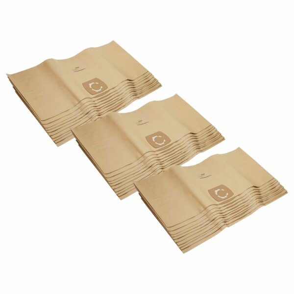 Pack 30x Sacos para Aspirador Swirl VAC 130, K 222 (30 l), R 24, Uni 30 para Thomas - Papel