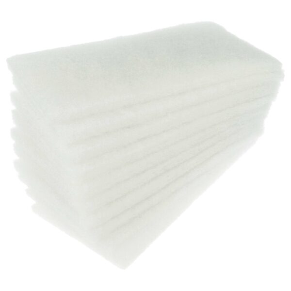 10x Filtros de Ar vhbw para Zehnder Vent - Classe G3, Branco