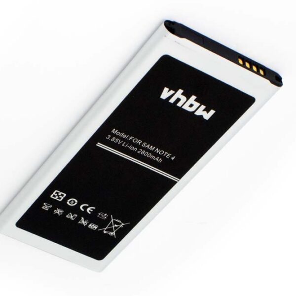 Bateria vhbw para Samsung EB-BN910BBT, EB-BN910BBK, EB-BN910BBE - 2800 mAh 3.85 V Li-Ion