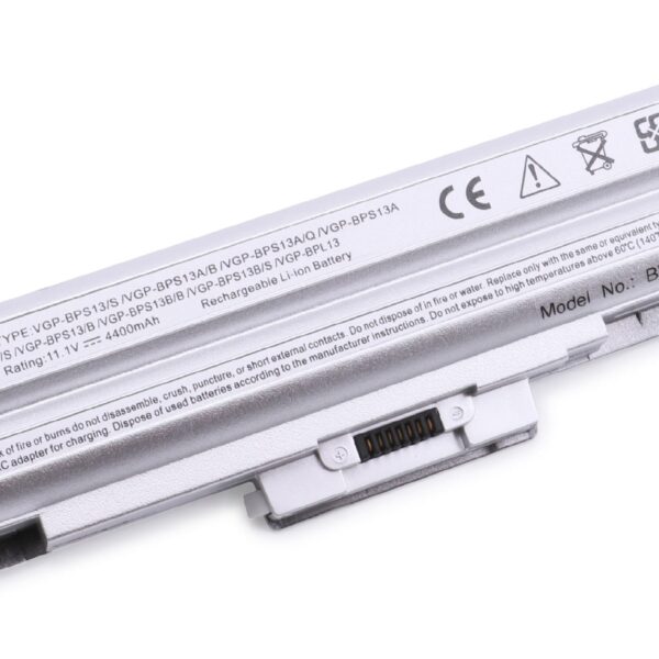 Bateria vhbw para Sony VGP-BPS13/B, VGP-BPS13, VGP-BPL21, VGP-BPL13 - 4400 mAh 11.1 V Li-Ion