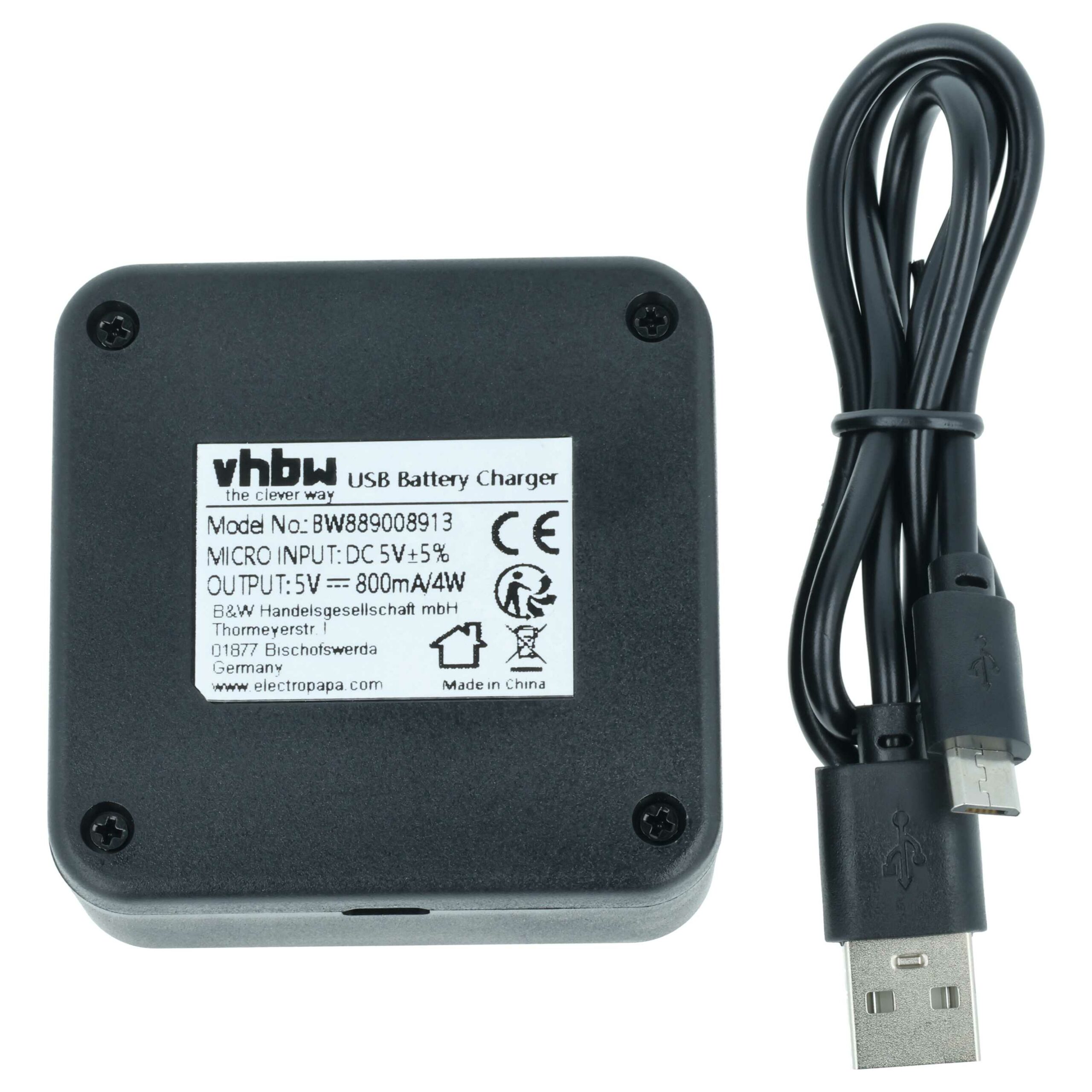 Carregador de Baterias Micro-USB vhbw com Cabo para Ring Video Doorbell - Image 2