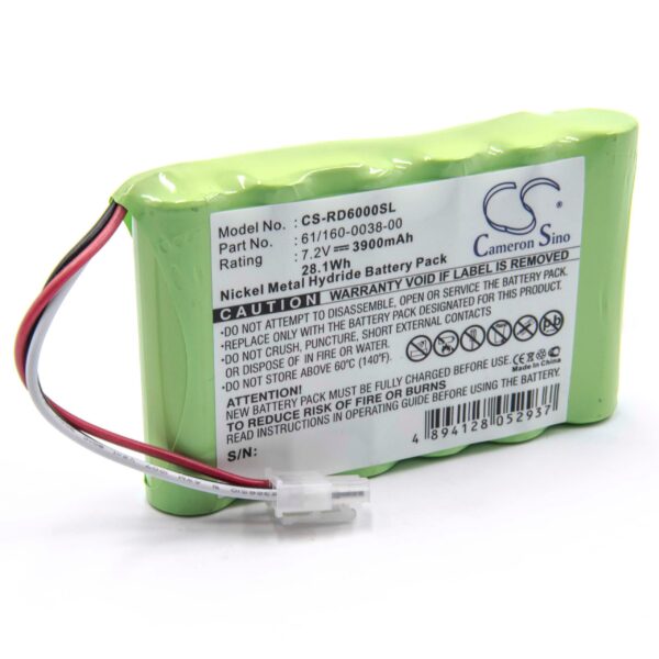 Bateria vhbw 61/160-0038-00 - 3900 mAh 7.2 V NiMH para Dispositivos de Medição
