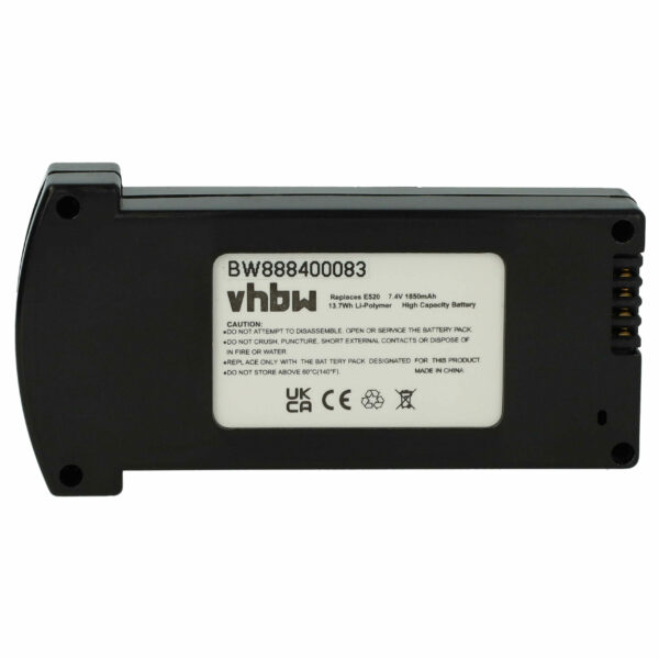Bateria vhbw para Eachine 2594368 - 1850 mAh 7.4 V Li-polímero